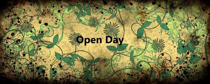 Open day Open day